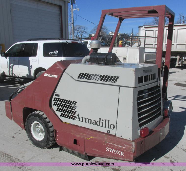 image for item I8804 Minuteman PowerBoss Armadillo SW9XR sweeper