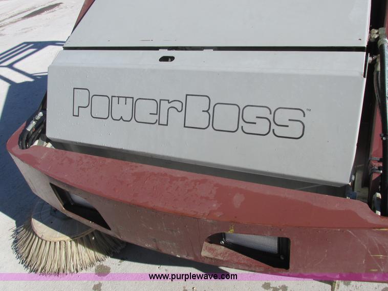 image for item I8804 Minuteman PowerBoss Armadillo SW9XR sweeper