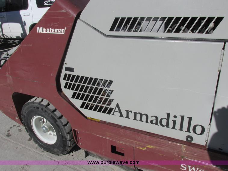 image for item I8804 Minuteman PowerBoss Armadillo SW9XR sweeper