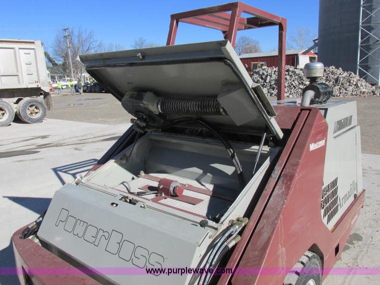 image for item I8804 Minuteman PowerBoss Armadillo SW9XR sweeper