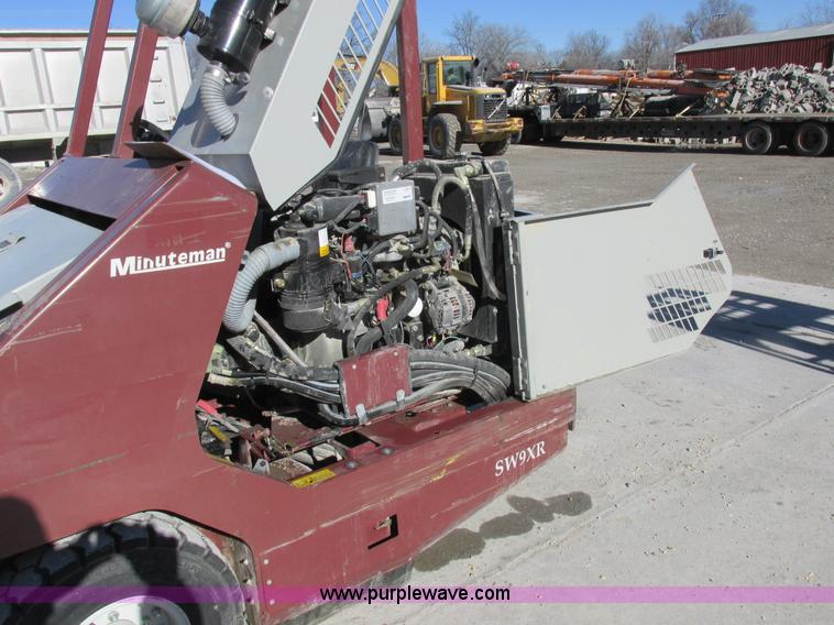 image for item I8804 Minuteman PowerBoss Armadillo SW9XR sweeper
