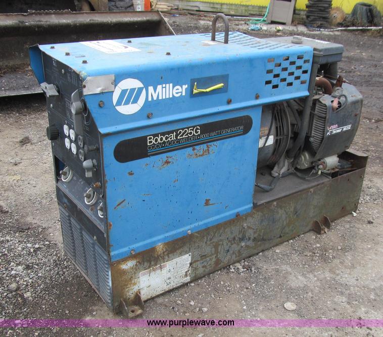 image for item J3321 Miller Bobcat 225 welder/generator