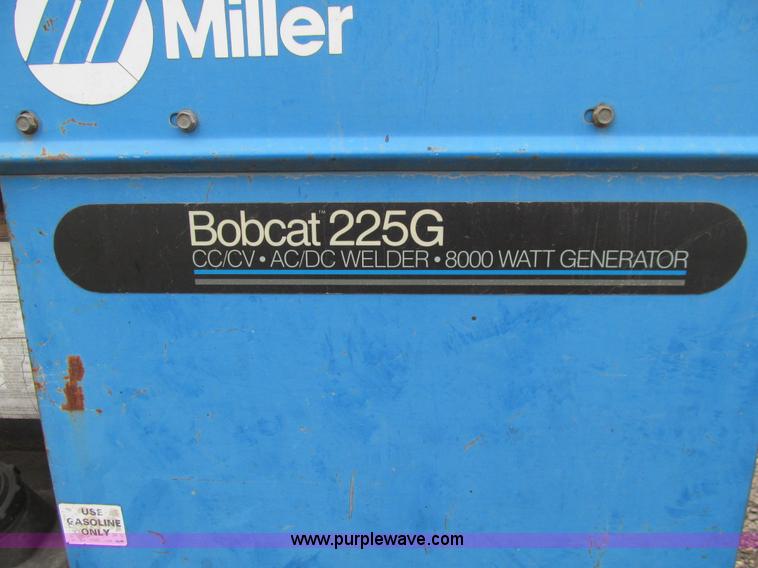 image for item J3321 Miller Bobcat 225 welder/generator