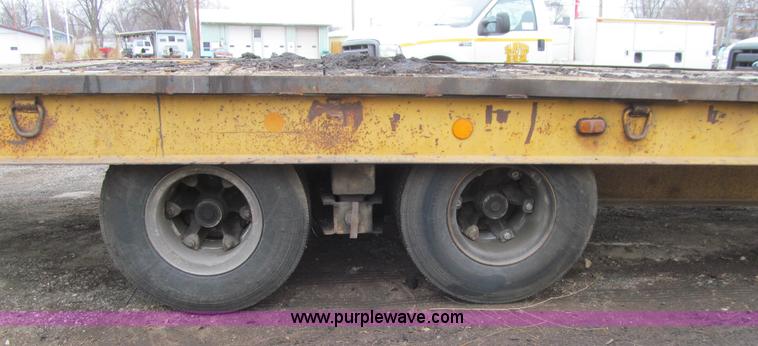 image for item J3326 1975 Miller 0TGH equipment trailer