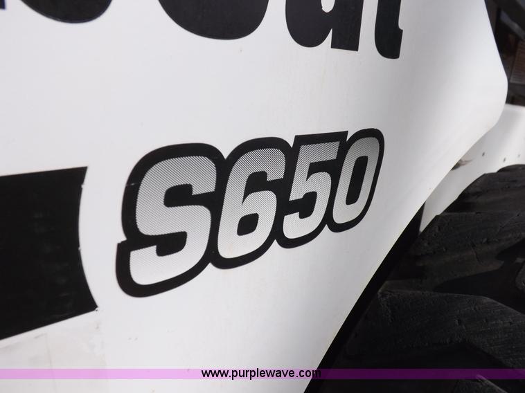 image for item K3145 2011 Bobcat S650 skid steer