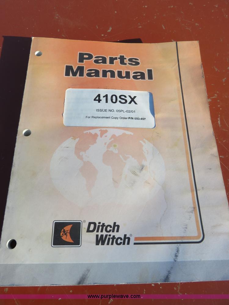 image for item K7020 1998 Ditch Witch 410SXD trencher