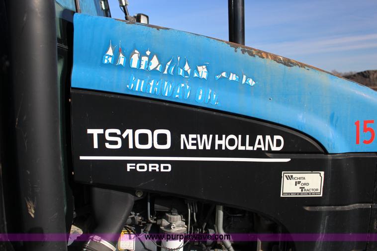 image for item L6585 1998 New Holland TS100 tractor