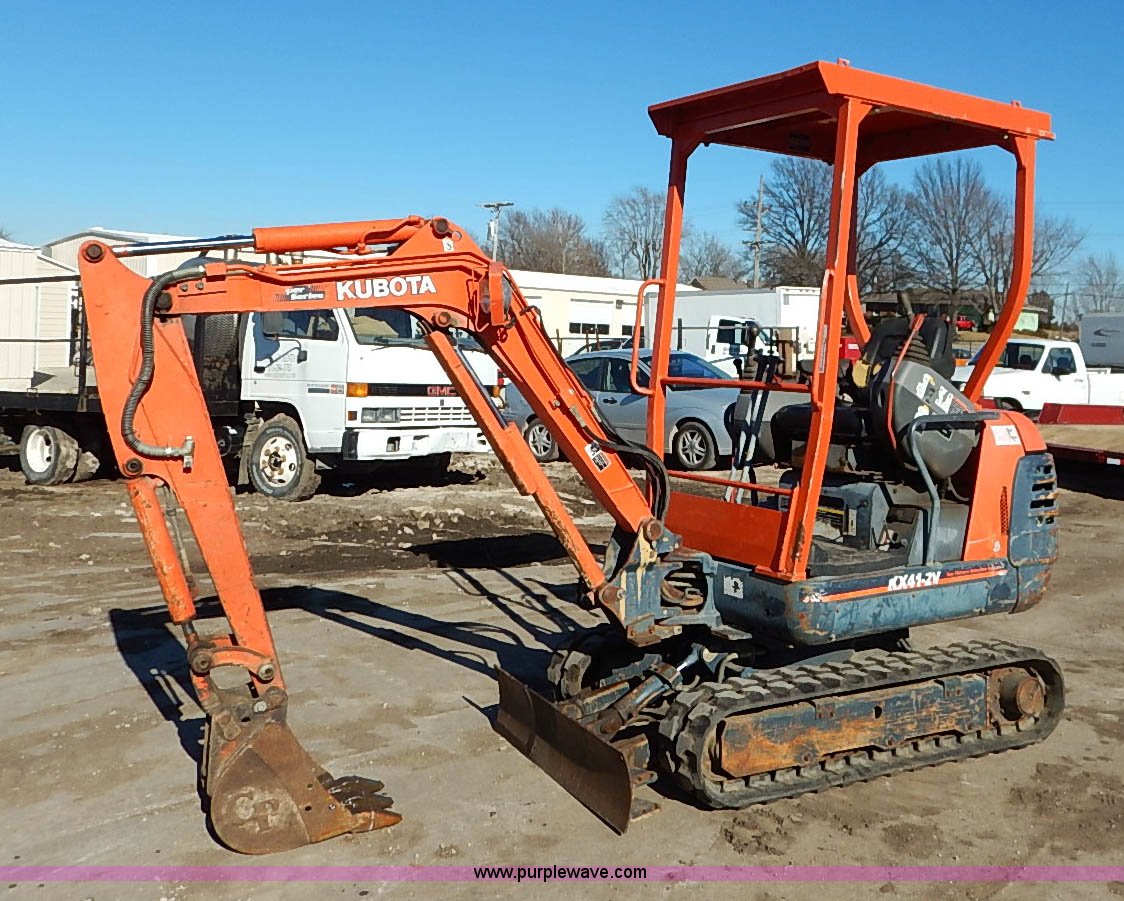 Kubota Kx412v Mini Excavator Specs Best Outlet