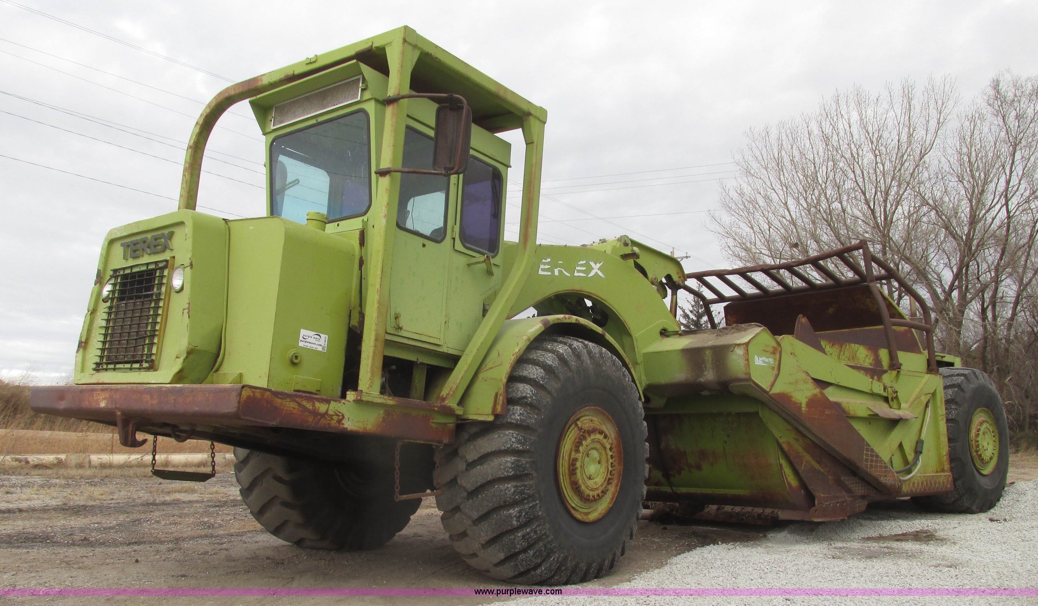 Terex TS14B elevating scraper in Hastings, NE | Item G9830 sold ...