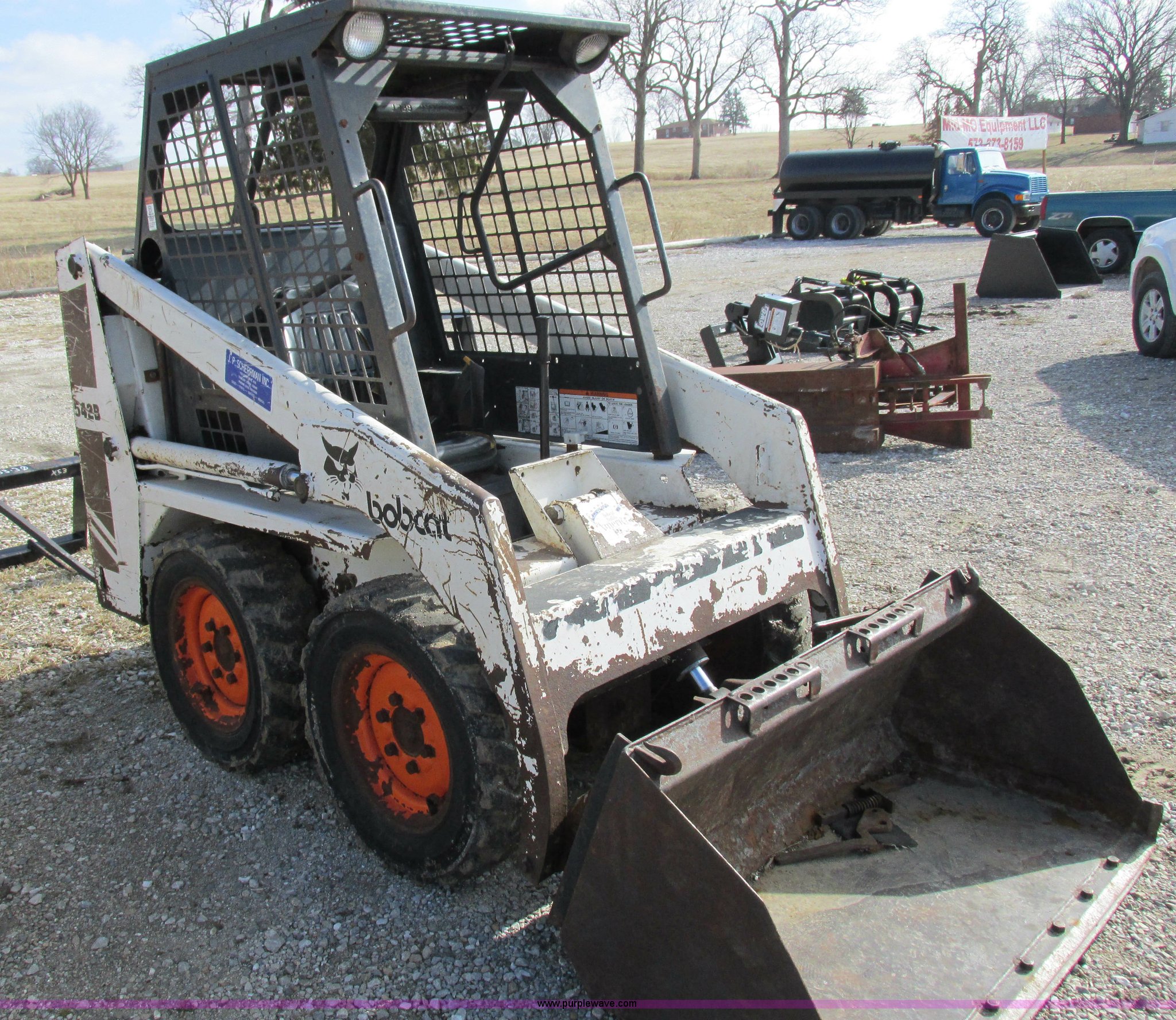 Bobcat 542B Specs - 2jz1i0b