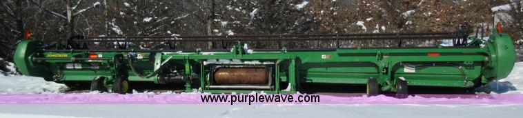 image for item AW9093 2010 John Deere 635D draper head