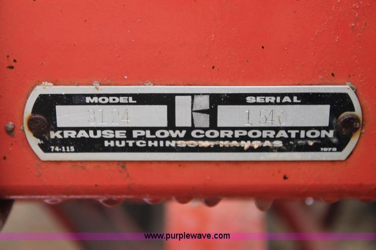 image for item AW9449 Krause 3124 mulch finisher