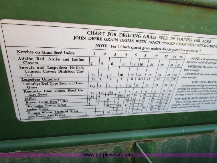 image for item BA9404 John Deere 8300 grain drill