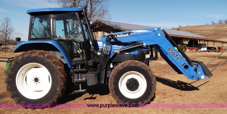 image for item D1383 2007 New Holland TM130 MFWD tractor