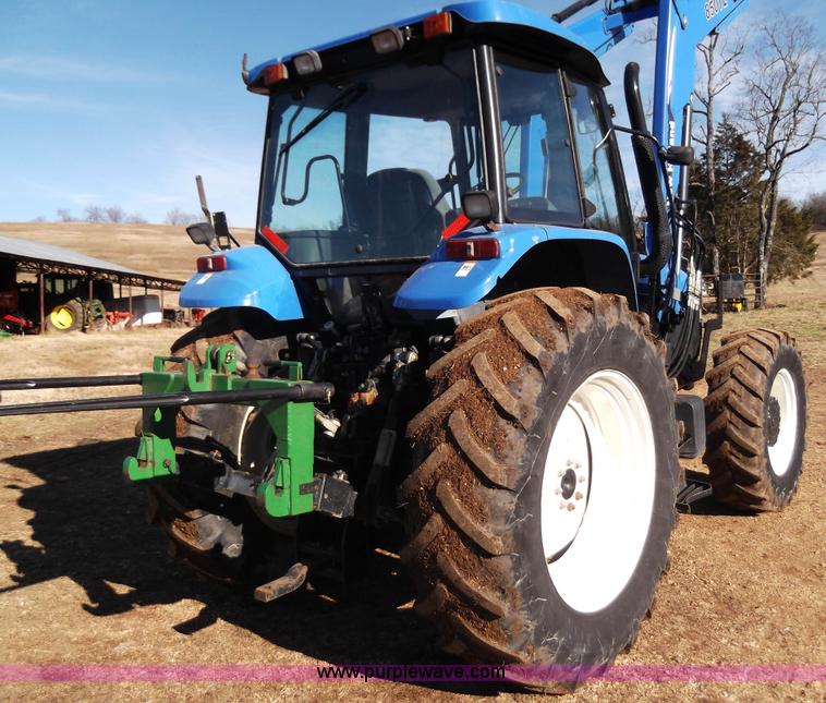 image for item D1383 2007 New Holland TM130 MFWD tractor