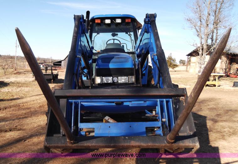 image for item D1383 2007 New Holland TM130 MFWD tractor