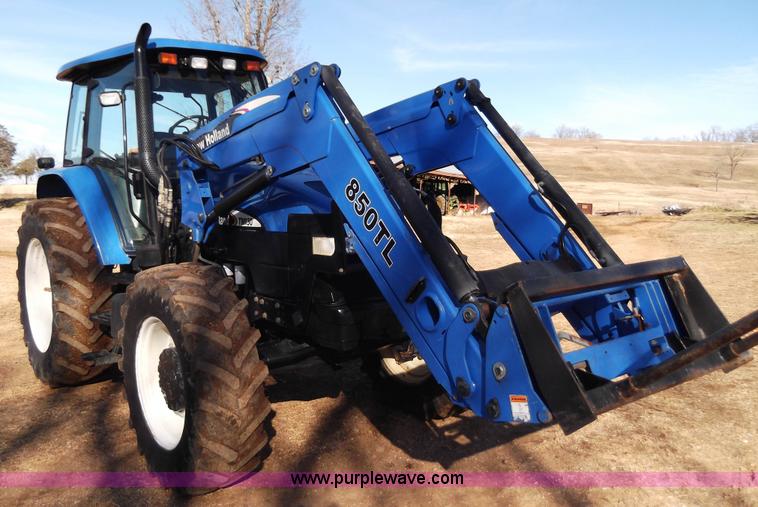 image for item D1383 2007 New Holland TM130 MFWD tractor