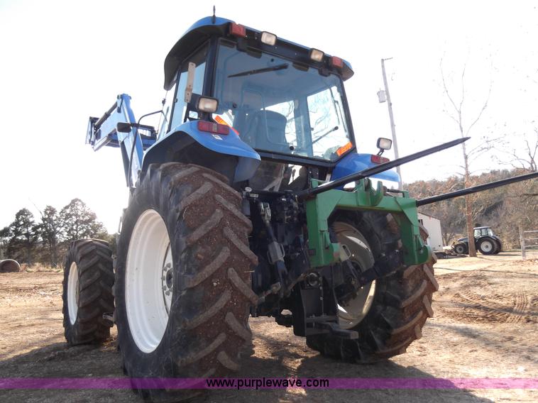 image for item D1383 2007 New Holland TM130 MFWD tractor
