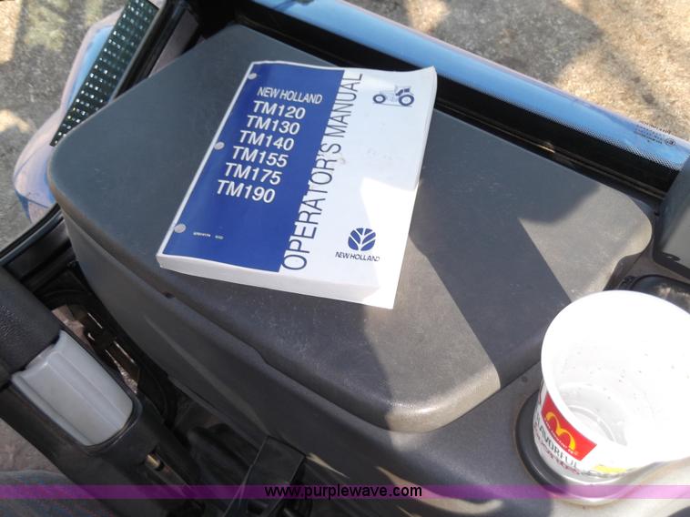 image for item D1383 2007 New Holland TM130 MFWD tractor