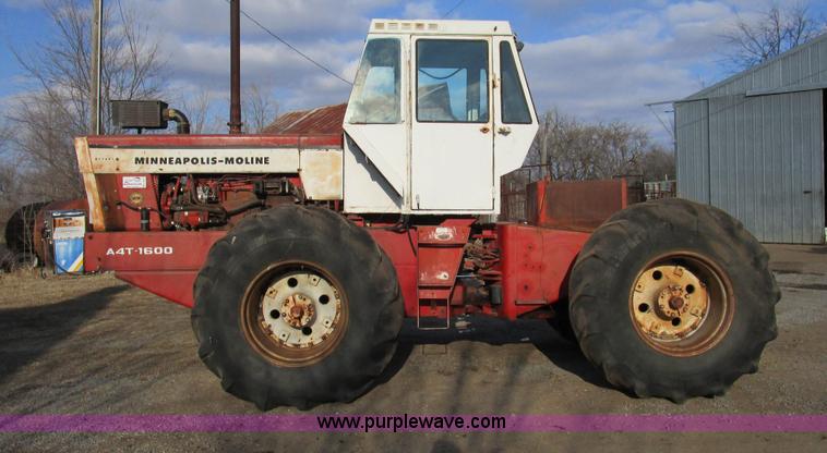 image for item D2257 1971 Minneapolis Moline A4T-1600 4WD tractor