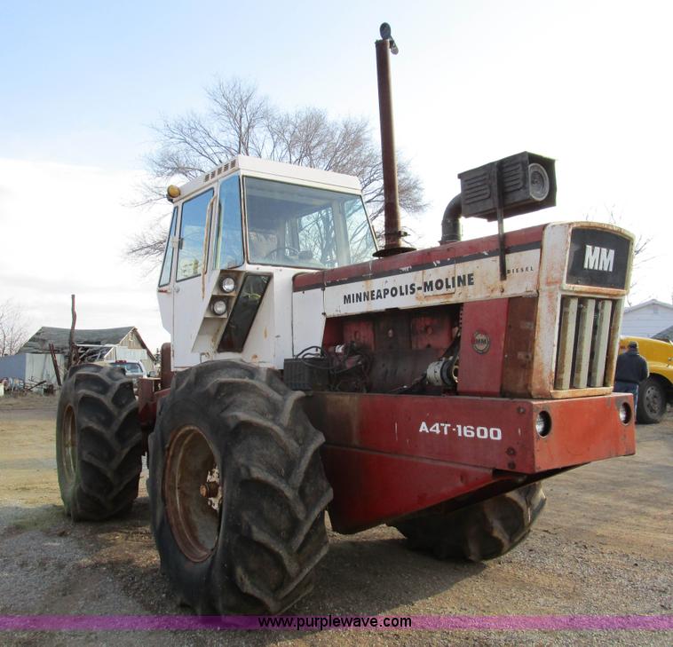 image for item D2257 1971 Minneapolis Moline A4T-1600 4WD tractor
