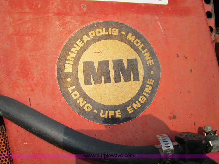 image for item D2257 1971 Minneapolis Moline A4T-1600 4WD tractor