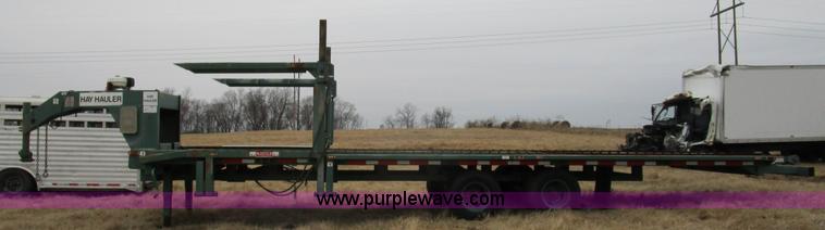 image for item D2286 2012 Hay Hauler gooseneck hay trailer