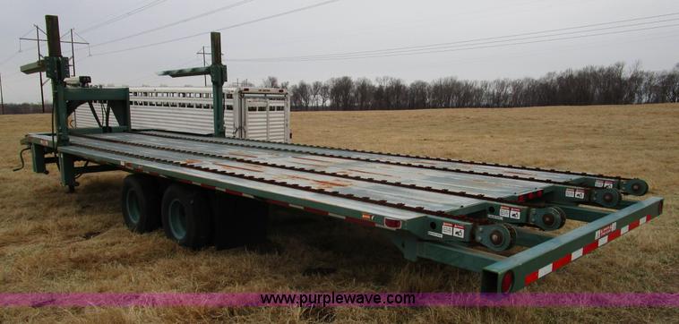 image for item D2286 2012 Hay Hauler gooseneck hay trailer