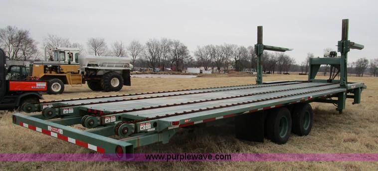 image for item D2286 2012 Hay Hauler gooseneck hay trailer