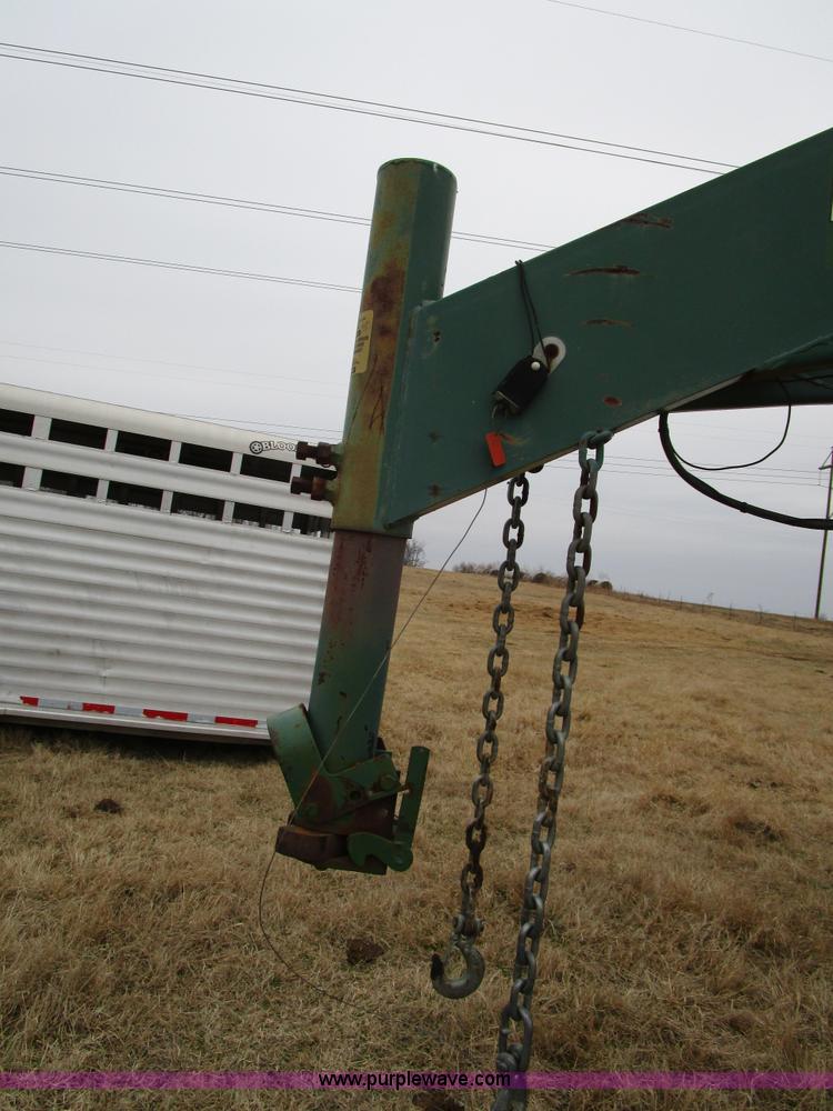 image for item D2286 2012 Hay Hauler gooseneck hay trailer