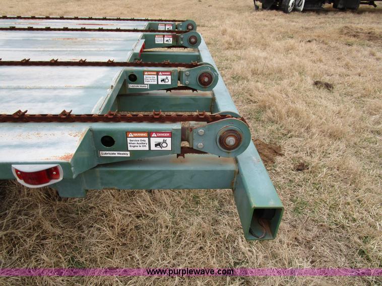 image for item D2286 2012 Hay Hauler gooseneck hay trailer