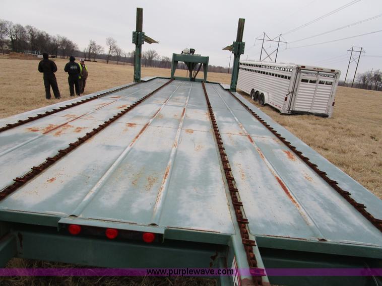 image for item D2286 2012 Hay Hauler gooseneck hay trailer