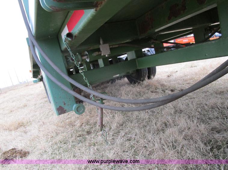 image for item D2286 2012 Hay Hauler gooseneck hay trailer