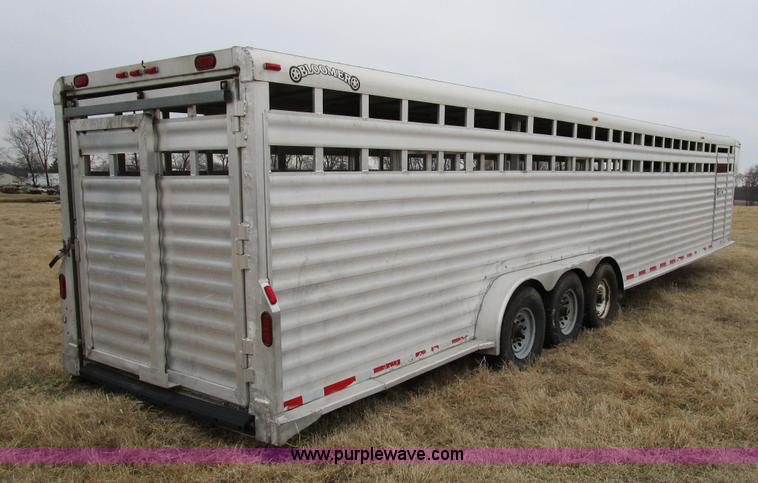 image for item D2287 2000 Bloomer livestock trailer