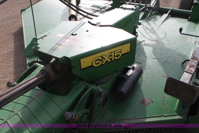 image for item F3456 2009 John Deere CX15 rotary mower