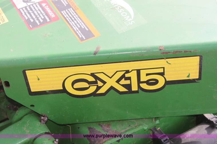 image for item F3456 2009 John Deere CX15 rotary mower