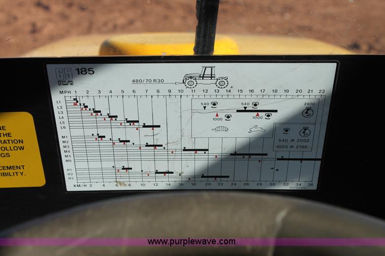 image for item H1670 JCB 185-65 4WD tractor