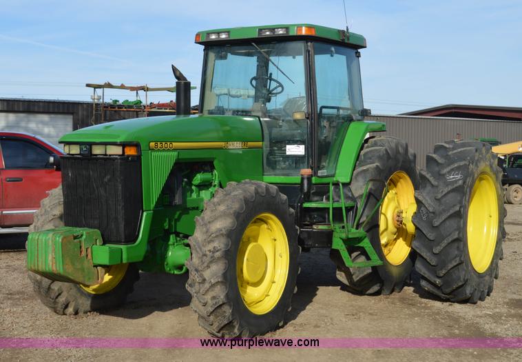 image for item I6866 1996 John Deere 8300 MFWD tractor