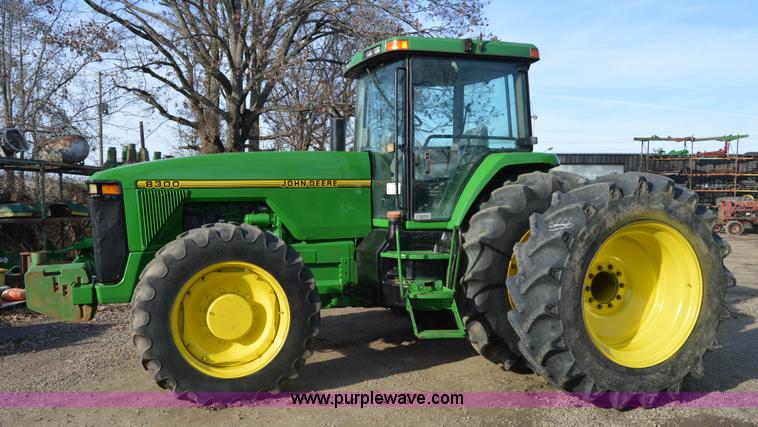 image for item I6866 1996 John Deere 8300 MFWD tractor