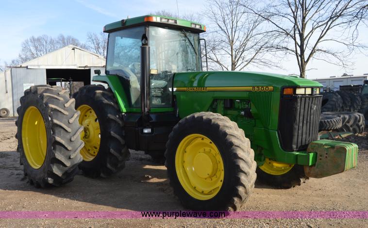 image for item I6866 1996 John Deere 8300 MFWD tractor