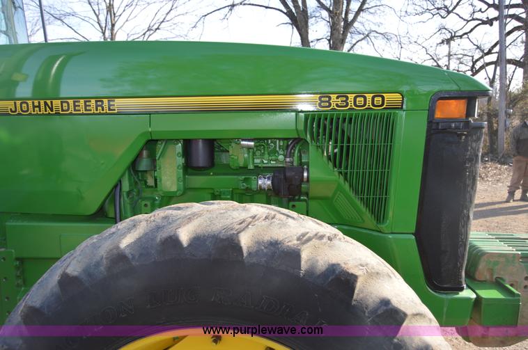 image for item I6866 1996 John Deere 8300 MFWD tractor