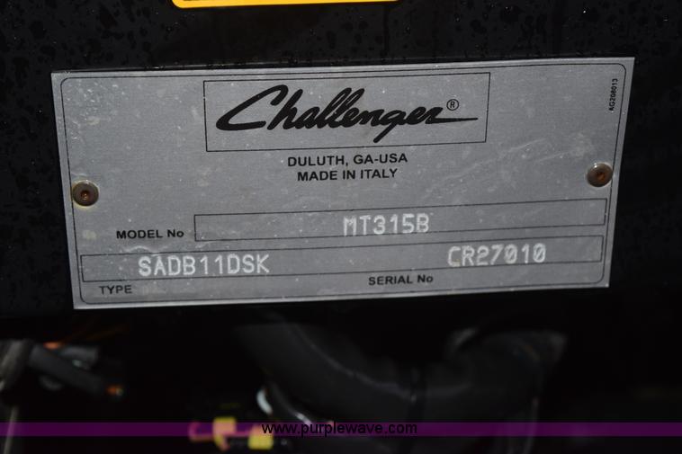image for item I8533 2006 Challenger MT315B tractor