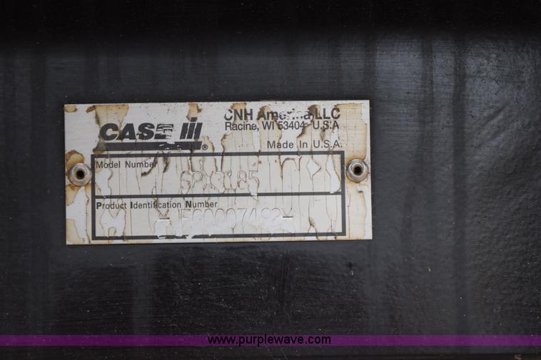 image for item I8534 2005 Case IH SPX3185 self-propelled sprayer