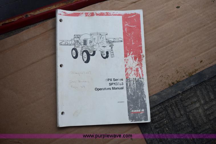 image for item I8534 2005 Case IH SPX3185 self-propelled sprayer