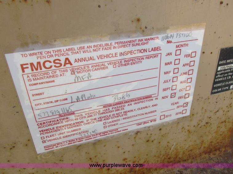 image for item I8751 1998 Behnke Enterprises trailer