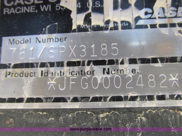 image for item I8752 2000 Case IH SPX3185 self-propelled sprayer