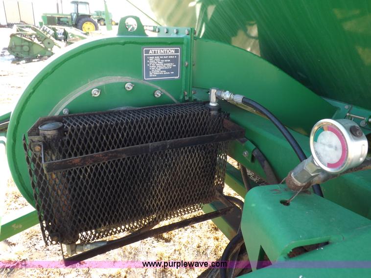 image for item K3127 John Deere air seeder drill and cart