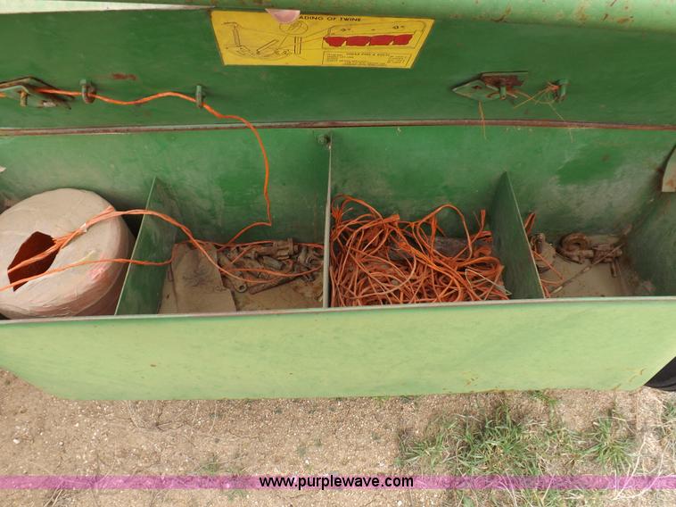 image for item K3156 John Deere 14T small square baler