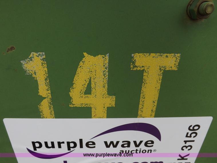 image for item K3156 John Deere 14T small square baler