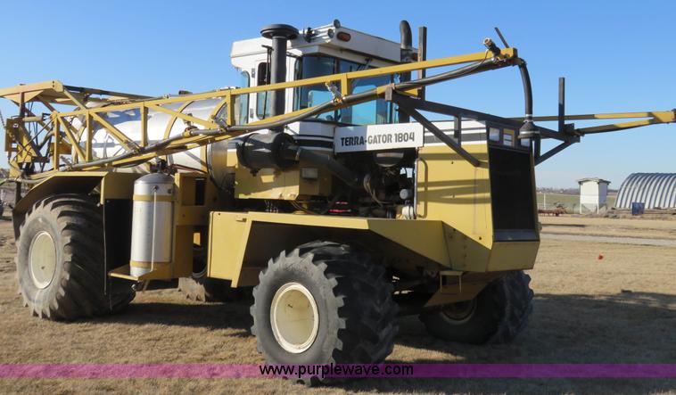 image for item K7209 1990 Ag-Chem TerraGator 1804 self-propelled sprayer